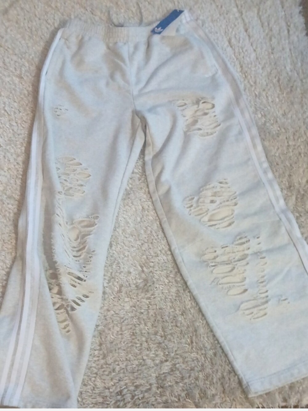 NWT ADIDAS DISTRESSED JOGGERS